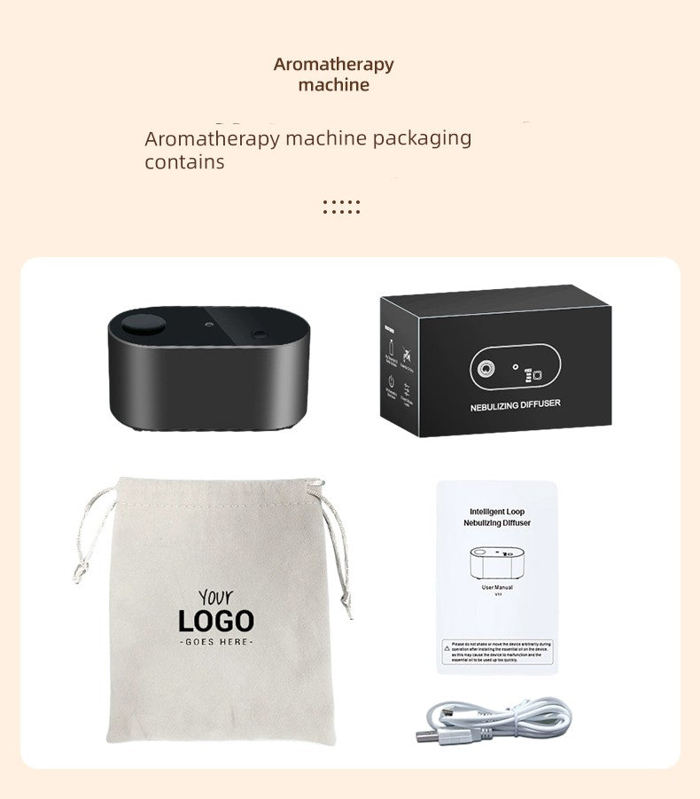 Doterui Pure Essential Oil Anhydrous Aroma Diffuser Aroma Diffuser Wireless Charging Atomization Cold Fragrance Instrument Fragrance Mute For Home Room