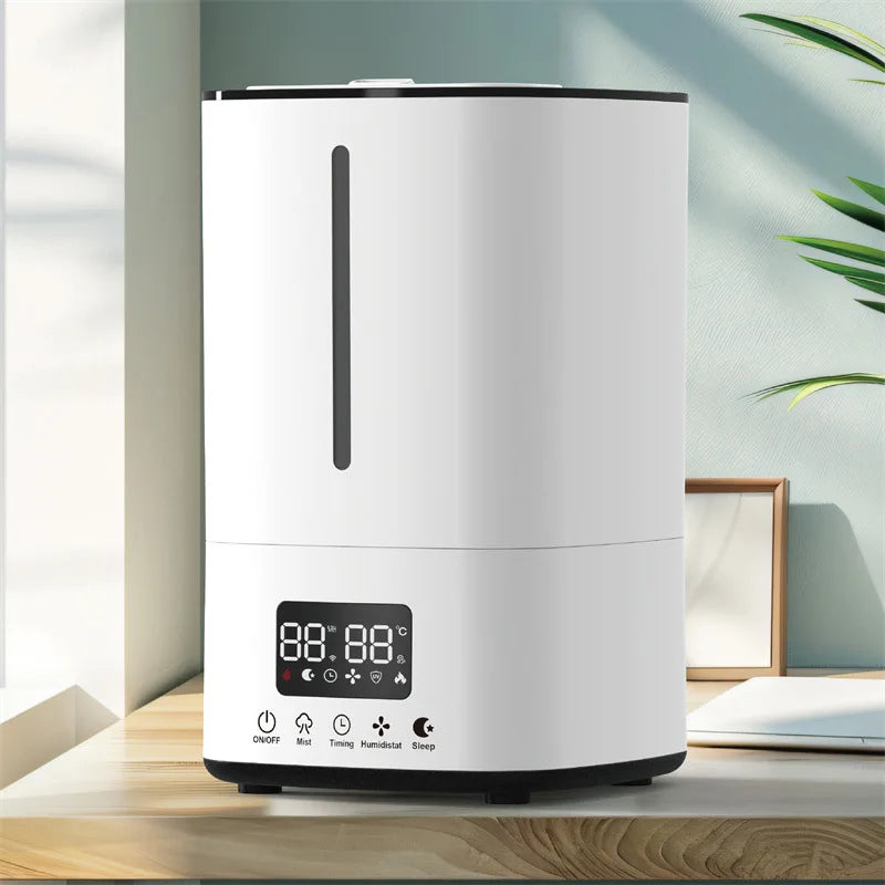 5L Humidifier With Air Purifier Top Fill Water Tank No Leak Cool Mist Humidifier With Filter Humidifier For Dry Skin and Allergies