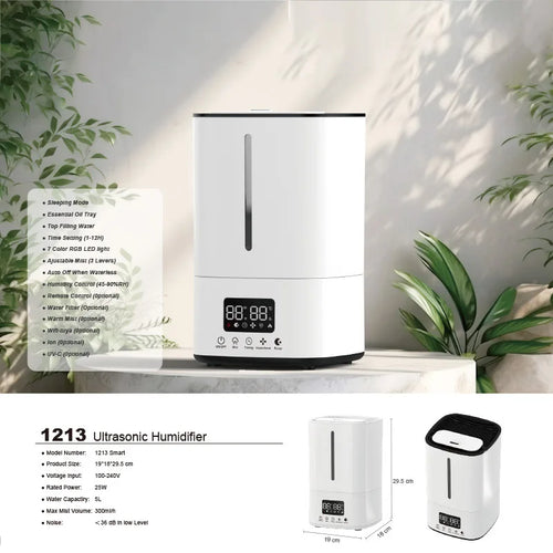 5L Humidifier With Air Purifier